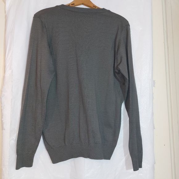 Men's Gray Sweater Vintage - Picture 2 of 5